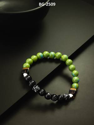 dual tone green bracelet 4