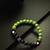 dual tone green bracelet
