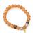 sparkle orange bracelet