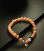 sparkle orange bracelet