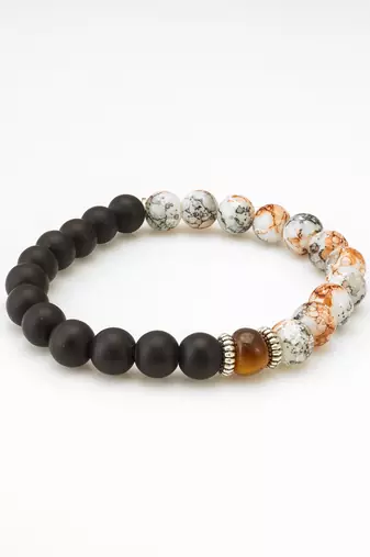 black marble pattern bracelet