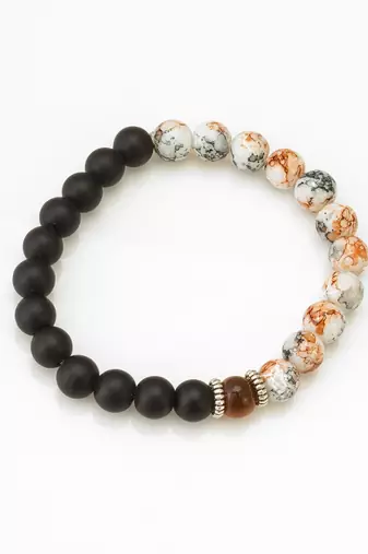 black marble pattern bracelet