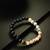 black marble pattern bracelet