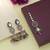 Multi color kundan earrings tikka set