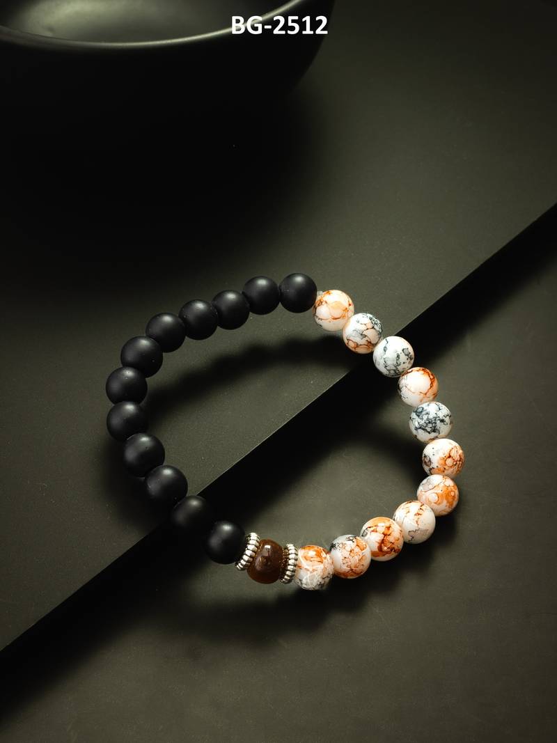 black marble pattern bracelet