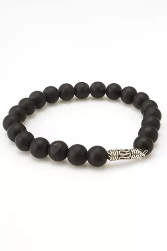 classic matte black bracelet