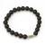 classic matte black bracelet