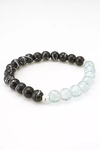 black ice blue bracelet