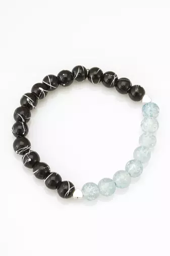 black ice blue bracelet