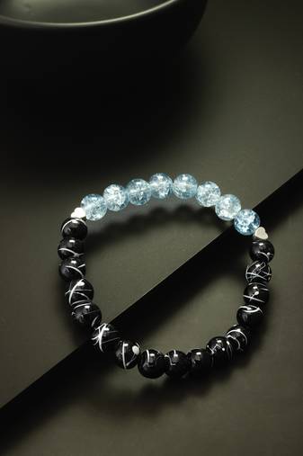 black ice blue bracelet