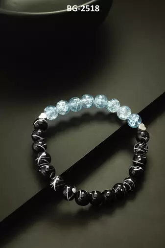 black ice blue bracelet