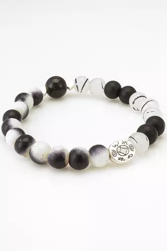 black white gradient bracelet
