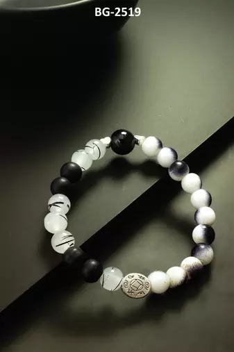 black white gradient bracelet
