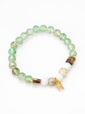 mint green charm bracelet 3