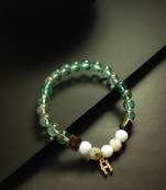 mint green charm bracelet