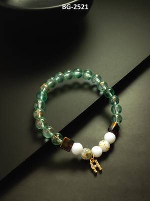 mint green charm bracelet 4