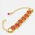 ruby red kundan bracelet
