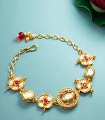 kundan crystal bracelet