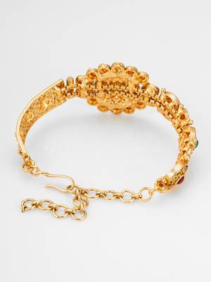 oval floral emerald bracelet 3