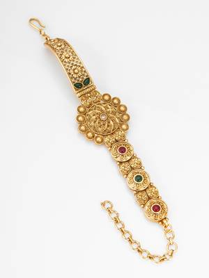 oval floral emerald bracelet 4
