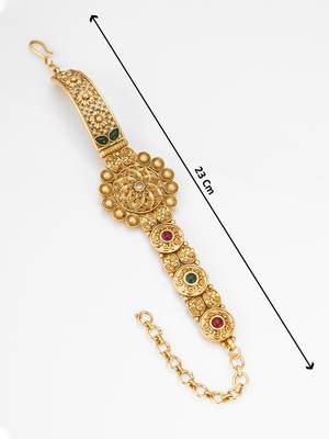 oval floral emerald bracelet 5