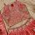 Kids girls pink embroidered silk lehenga choli set with dupatta