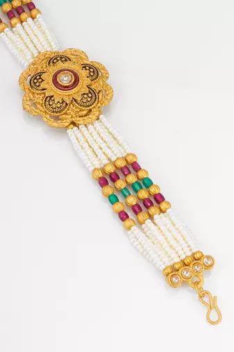 multi strand pearl bracelet