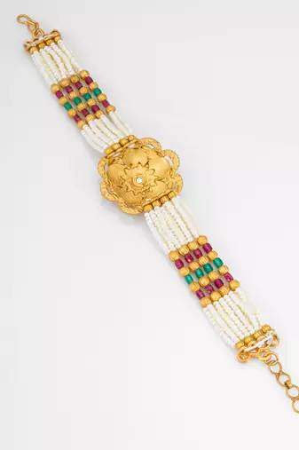 multi strand pearl bracelet