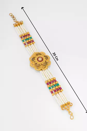 multi strand pearl bracelet