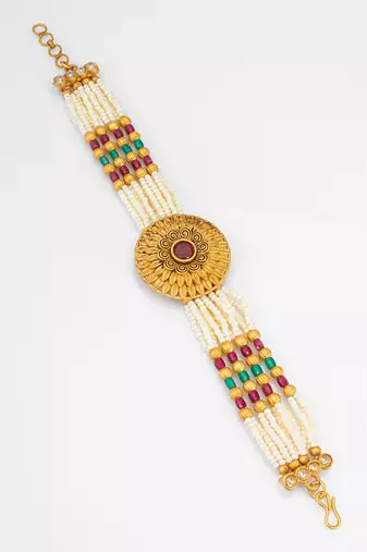 pearl stone bracelet