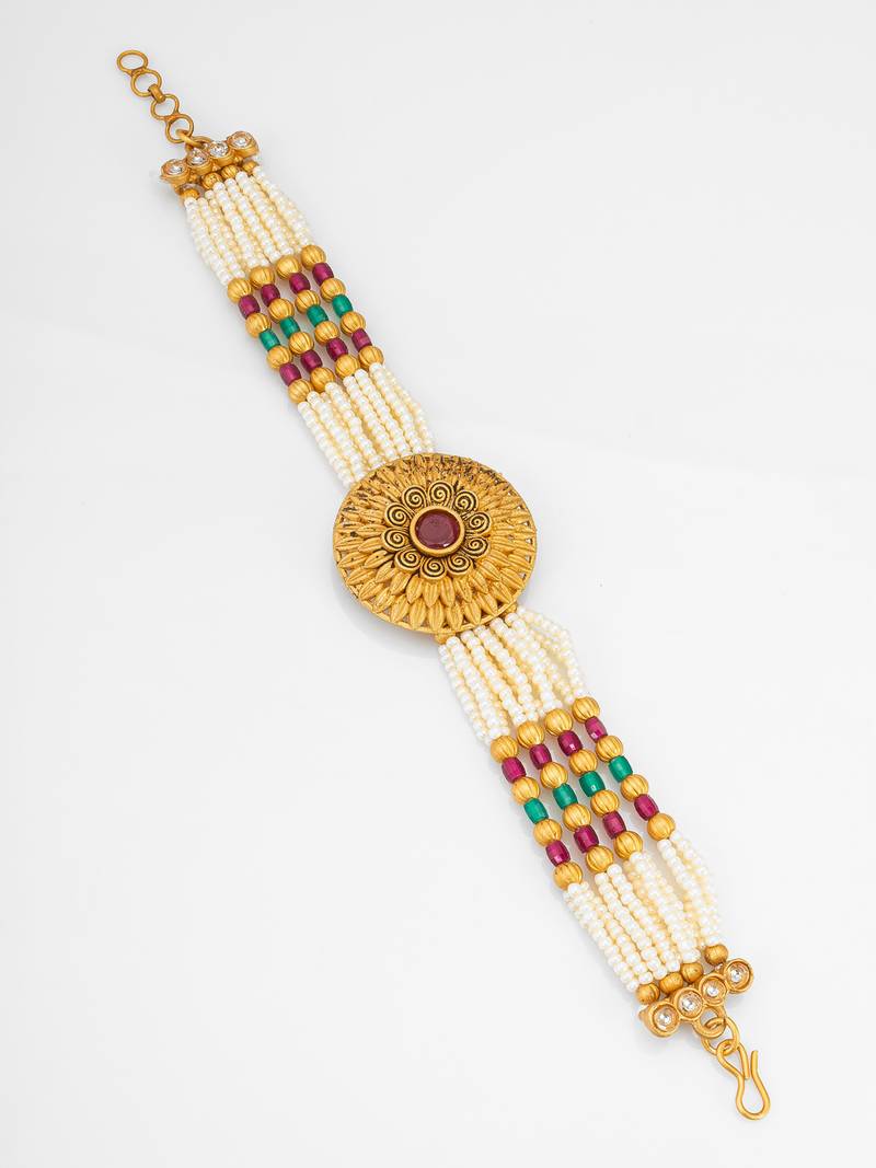 pearl stone bracelet