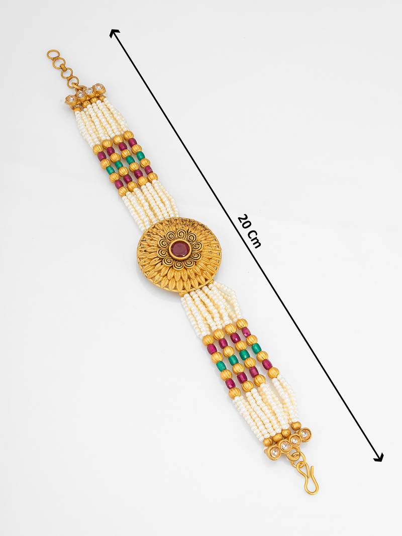 pearl stone bracelet