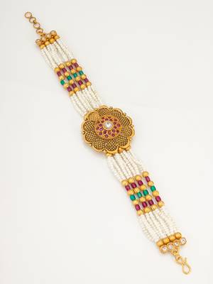 multi strand pearl bracelet 2