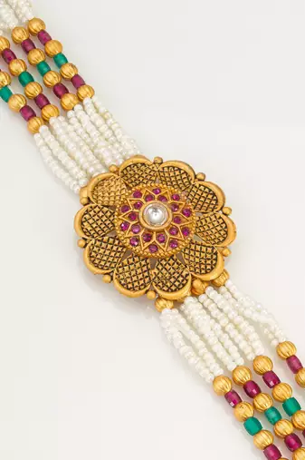 multi strand pearl bracelet