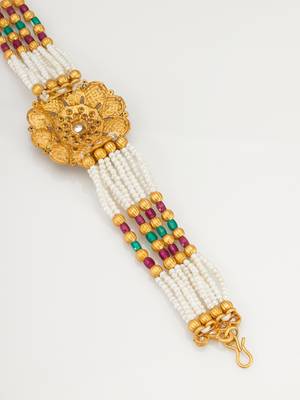 multi strand pearl bracelet 4