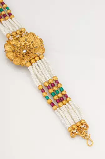 multi strand pearl bracelet