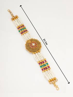 multi strand pearl bracelet 5