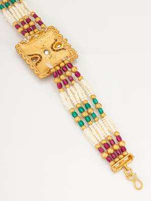 kundan pearl bead bracelet 4
