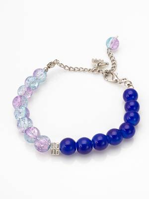 crackle beaded bracelet 2