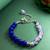 crackle beaded bracelet