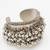 silver ball cluster bangle
