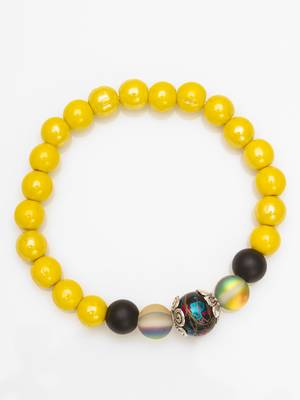 ceramic bead stretch bracelet 3