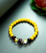ceramic bead stretch bracelet