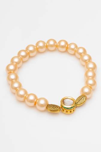 champagne pearl bracelet