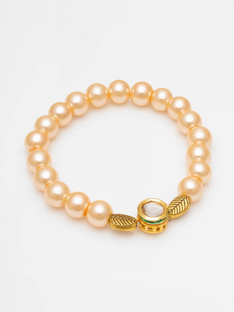 champagne pearl bracelet