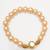 champagne pearl bracelet