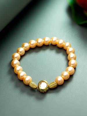 champagne pearl bracelet 3