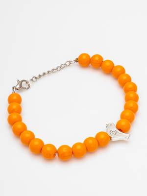 orange bird charm bracelet 2