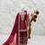 Gmy silk embroidery maroon readymade salwar suit