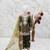 Natural crepe  embroidery green readymade salwar suit